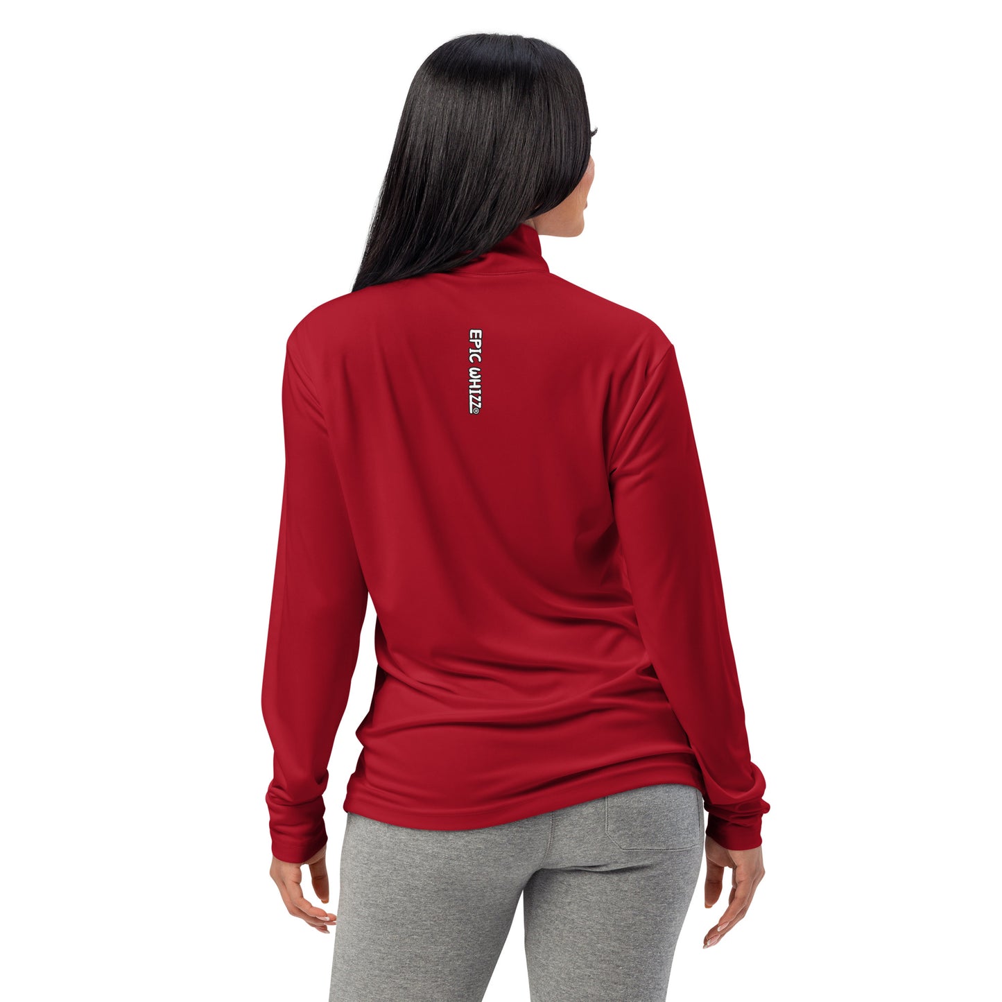 Epic Whizz® Heart_Lightweight Quarter-zip Pullover