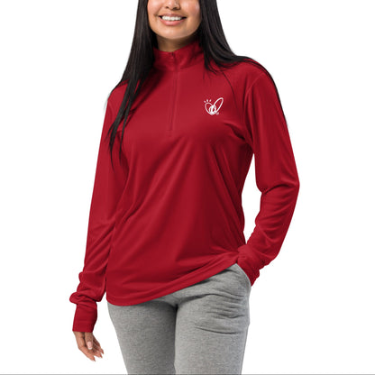 Epic Whizz® Heart_Lightweight Quarter-zip Pullover