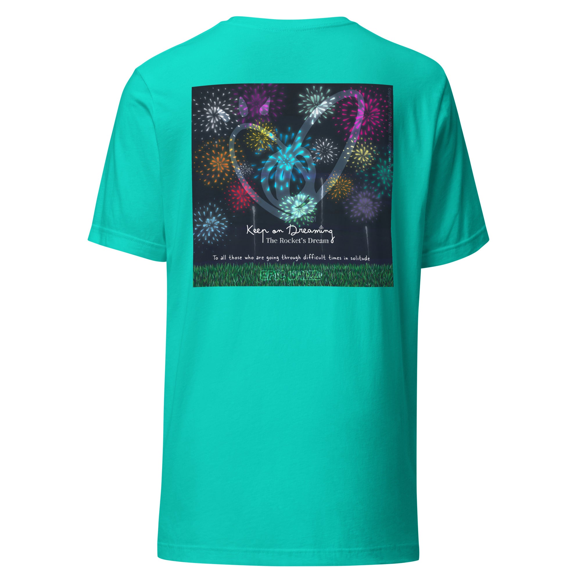 The Rocket-Keep on Dreaming_Unisex T-Shirt-Bright_Colours – Epic