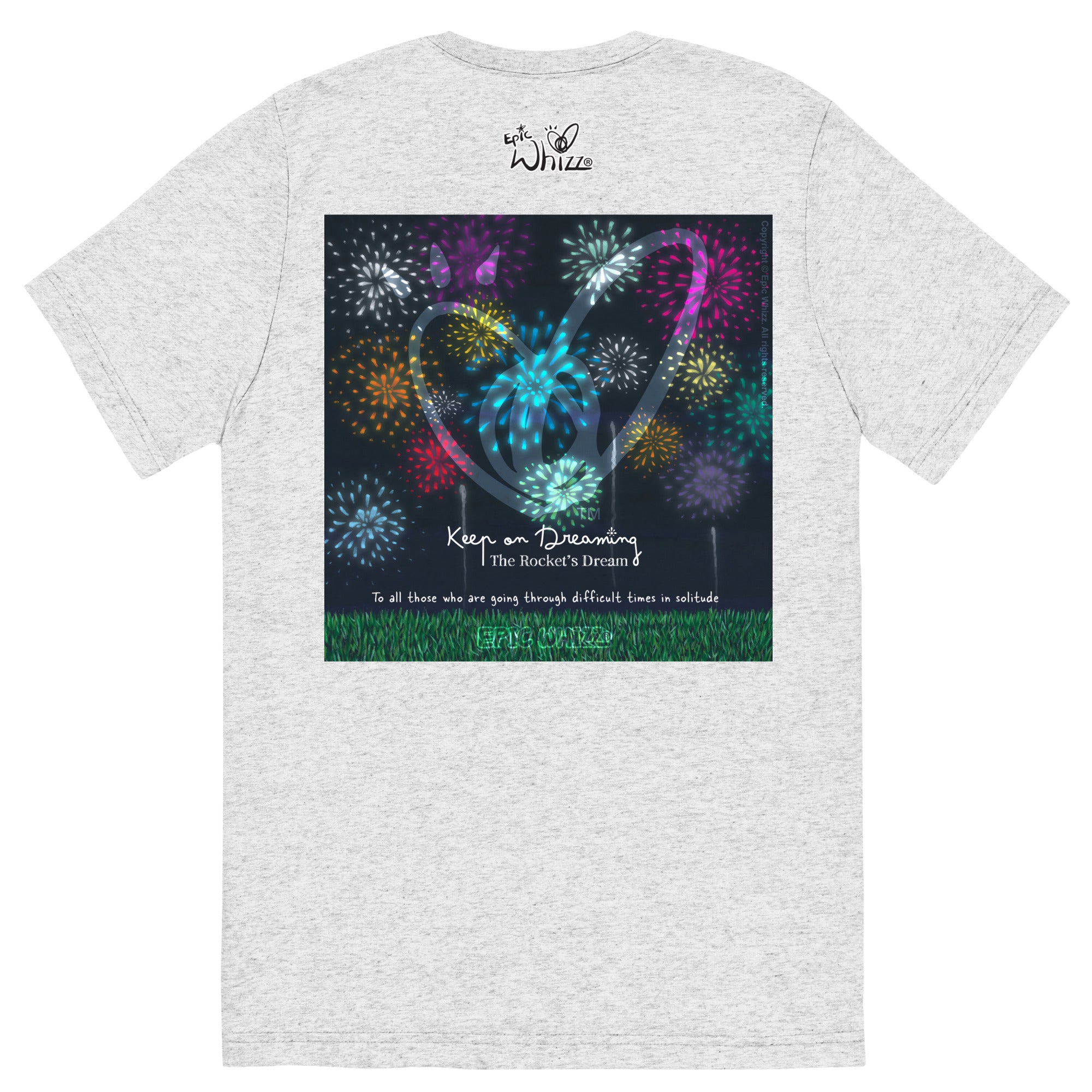 The Rocket-Keep on Dreaming_Short Sleeve T-Shirt_Bright – Epic Whizz®