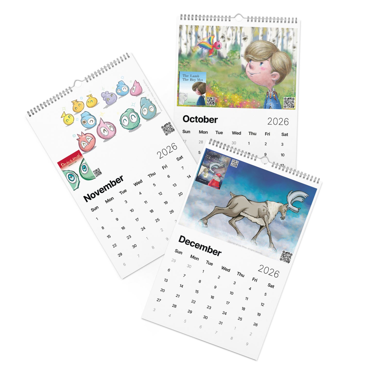 Epic Whizz® Picture Books_Wall calendar (2026)