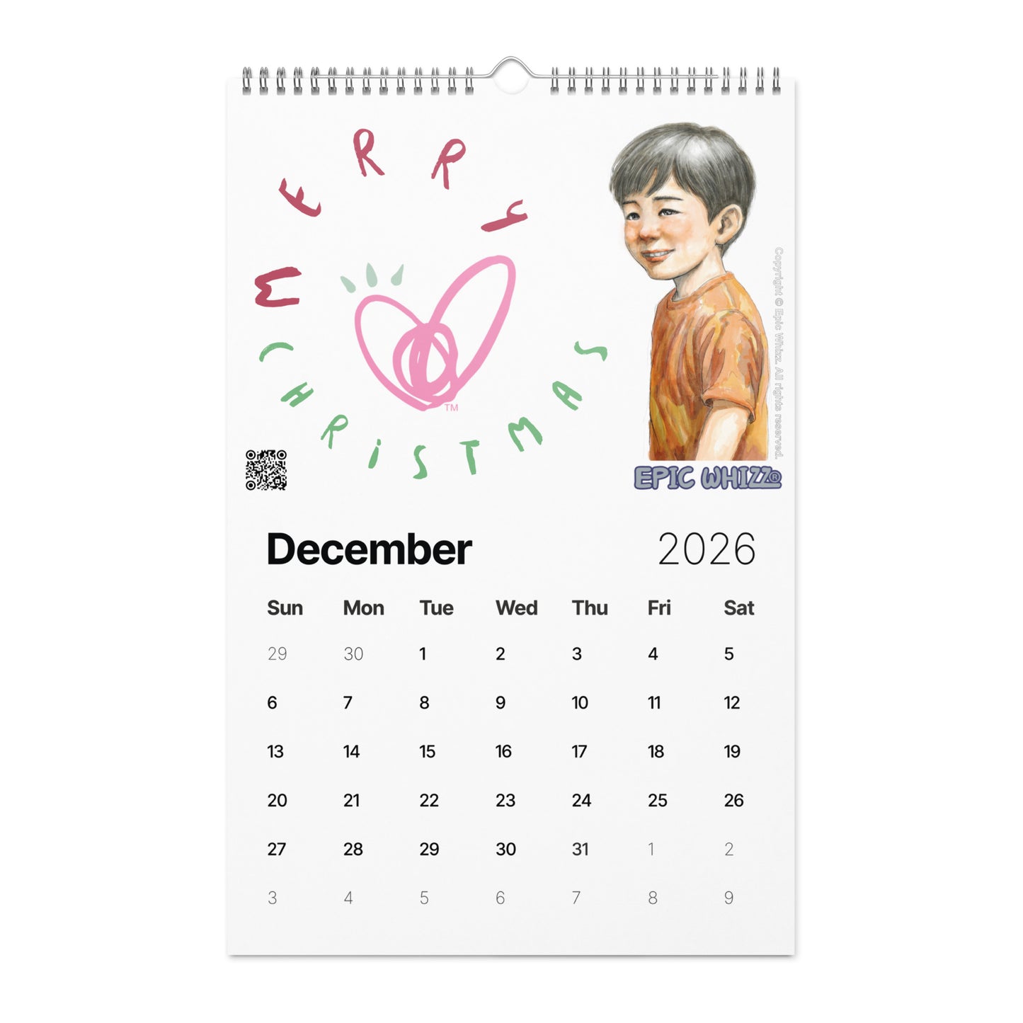 The Child_Wall Calendar (2026)