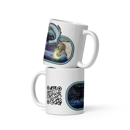 The Shining Nose_White Glossy Mug