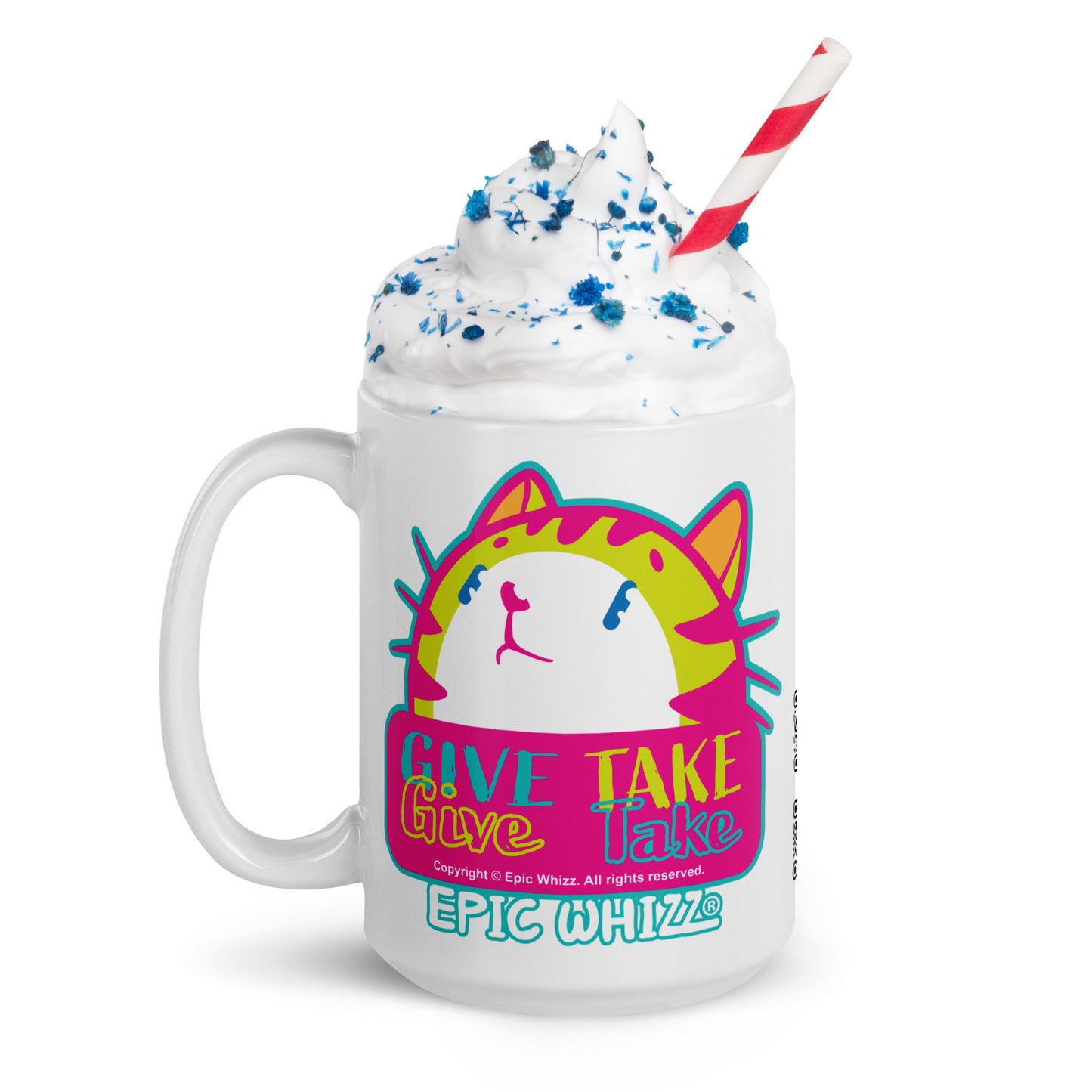 Tabby_White Glossy Mug