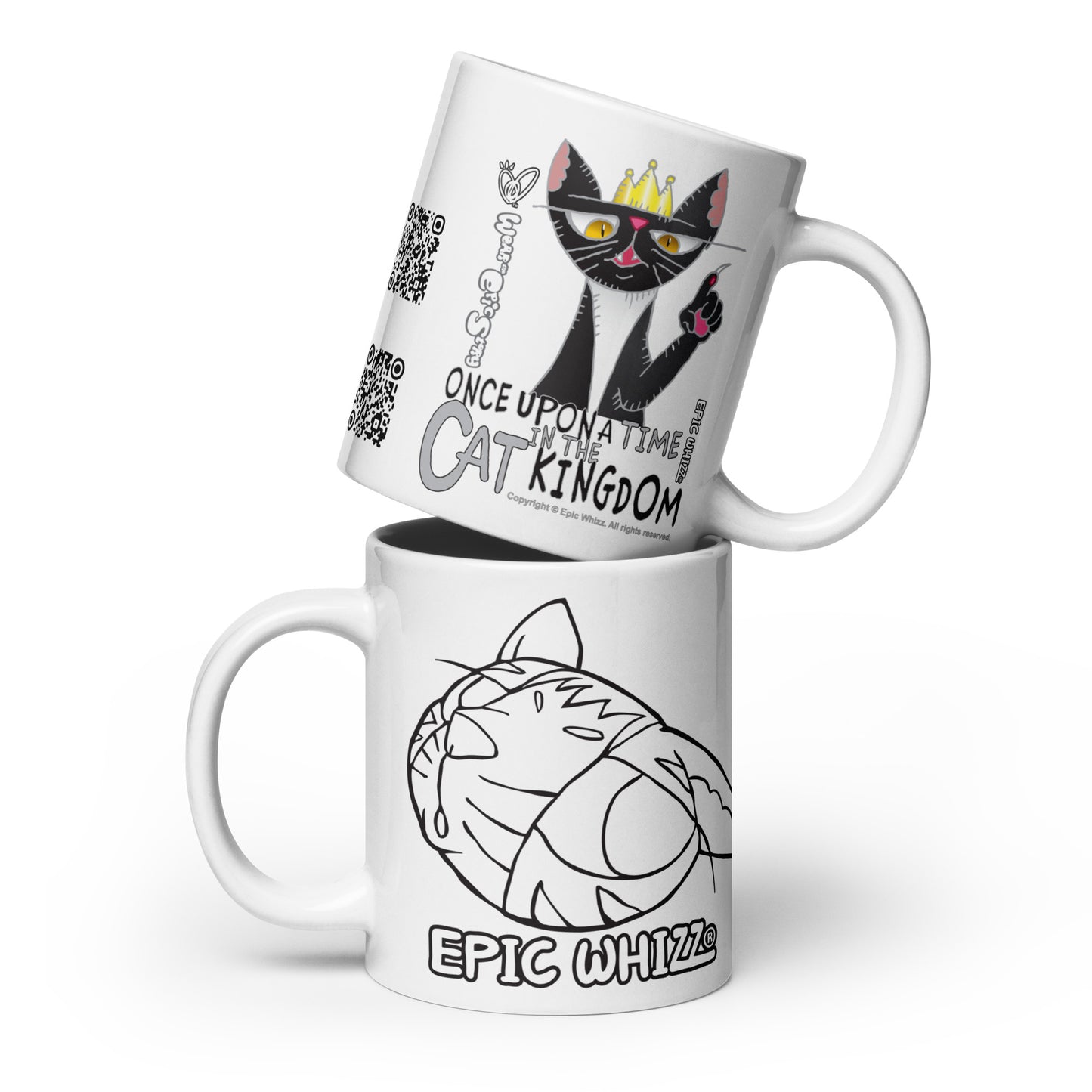 Cat Kingdom_White Glossy Mug