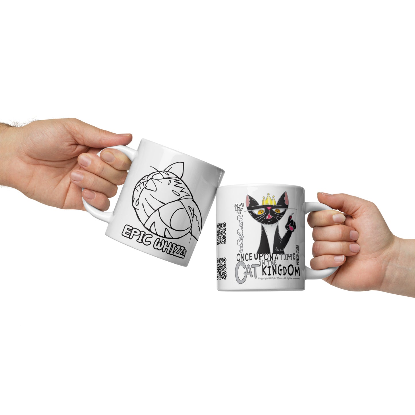 Cat Kingdom_White Glossy Mug