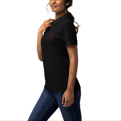 Epic Whizz® Heart-Embroidered_Women’s Polo Shirt