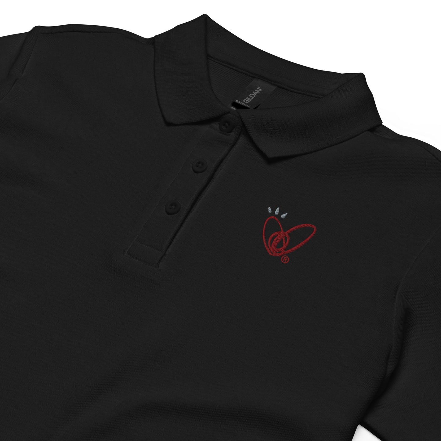 Epic Whizz® Heart-Embroidered_Women’s Polo Shirt