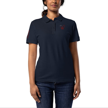 Epic Whizz® Heart-Embroidered_Women’s Polo Shirt