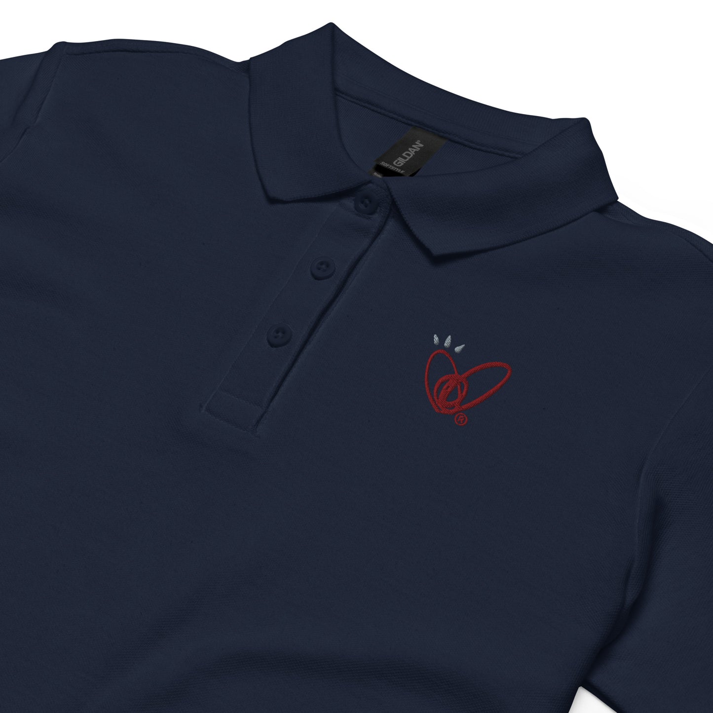 Epic Whizz® Heart-Embroidered_Women’s Polo Shirt