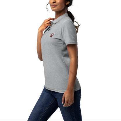 Epic Whizz® Heart-Embroidered_Women’s Polo Shirt