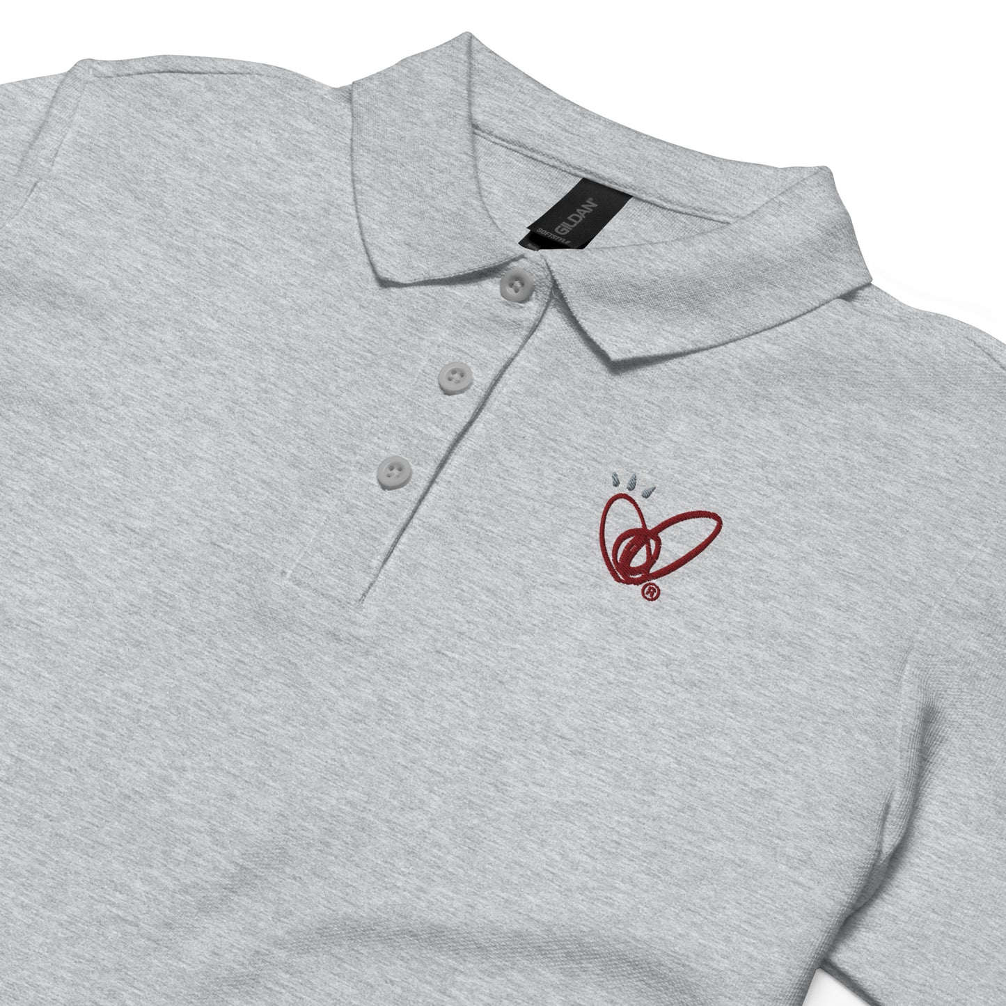 Epic Whizz® Heart-Embroidered_Women’s Polo Shirt
