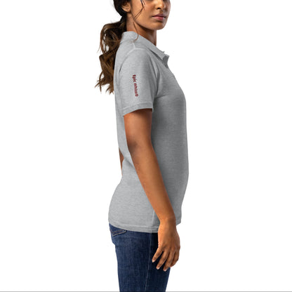Epic Whizz® Heart-Embroidered_Women’s Polo Shirt