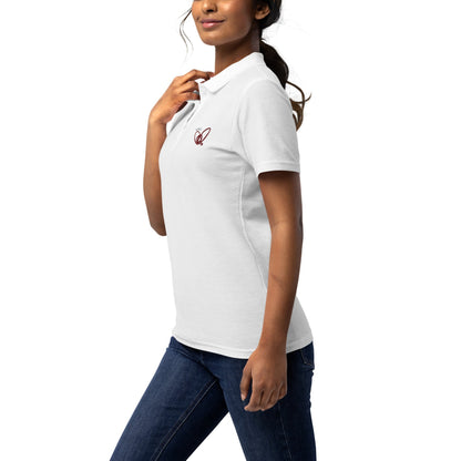 Epic Whizz® Heart-Embroidered_Women’s Polo Shirt