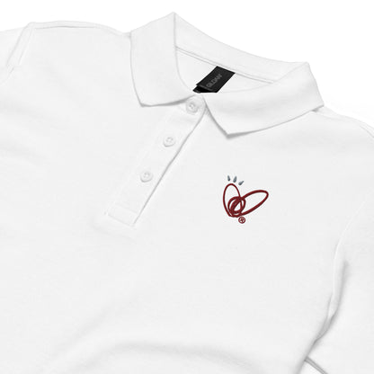 Epic Whizz® Heart-Embroidered_Women’s Polo Shirt