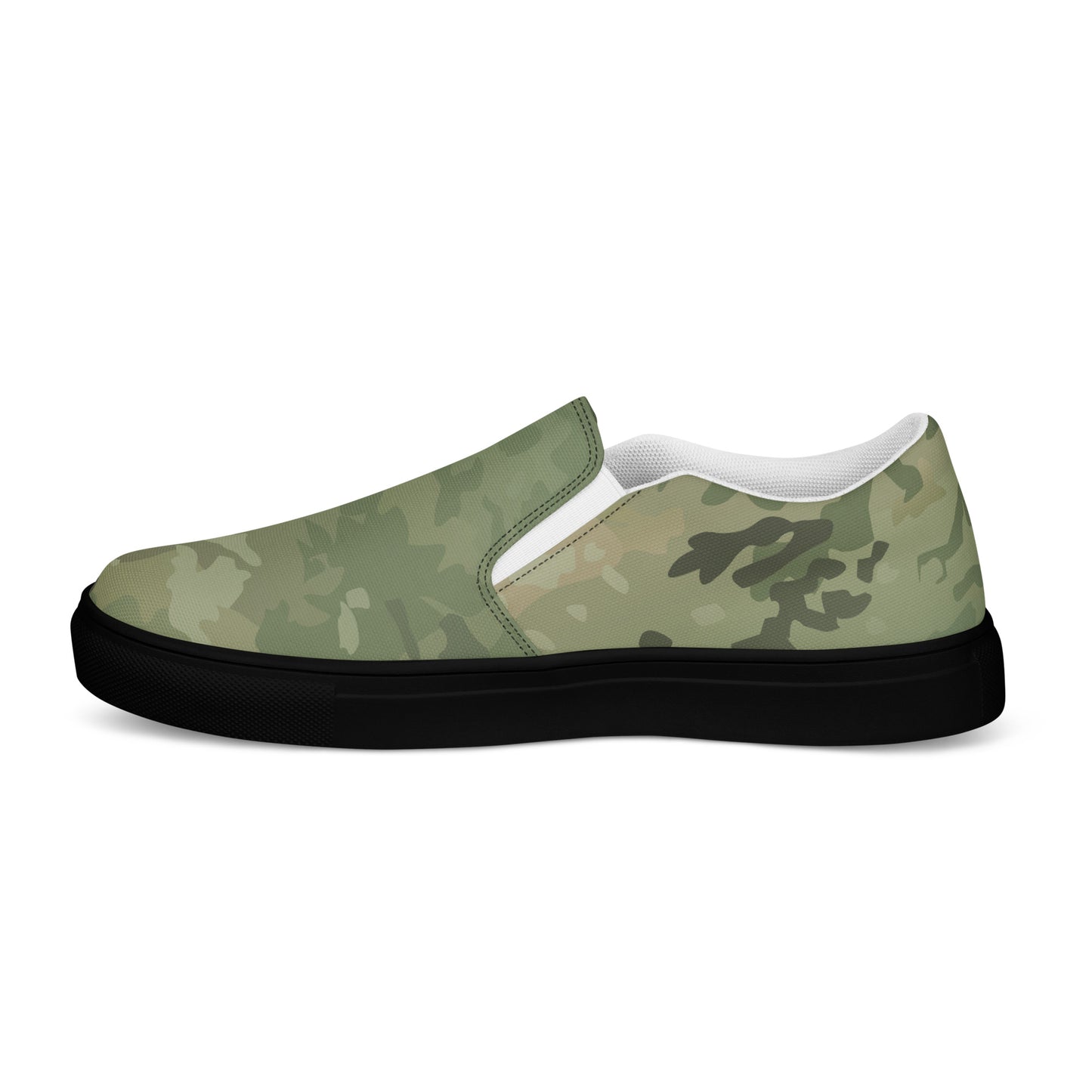 Epic_Camo Green_Camouflage_Women’s Slip-on Canvas Shoes