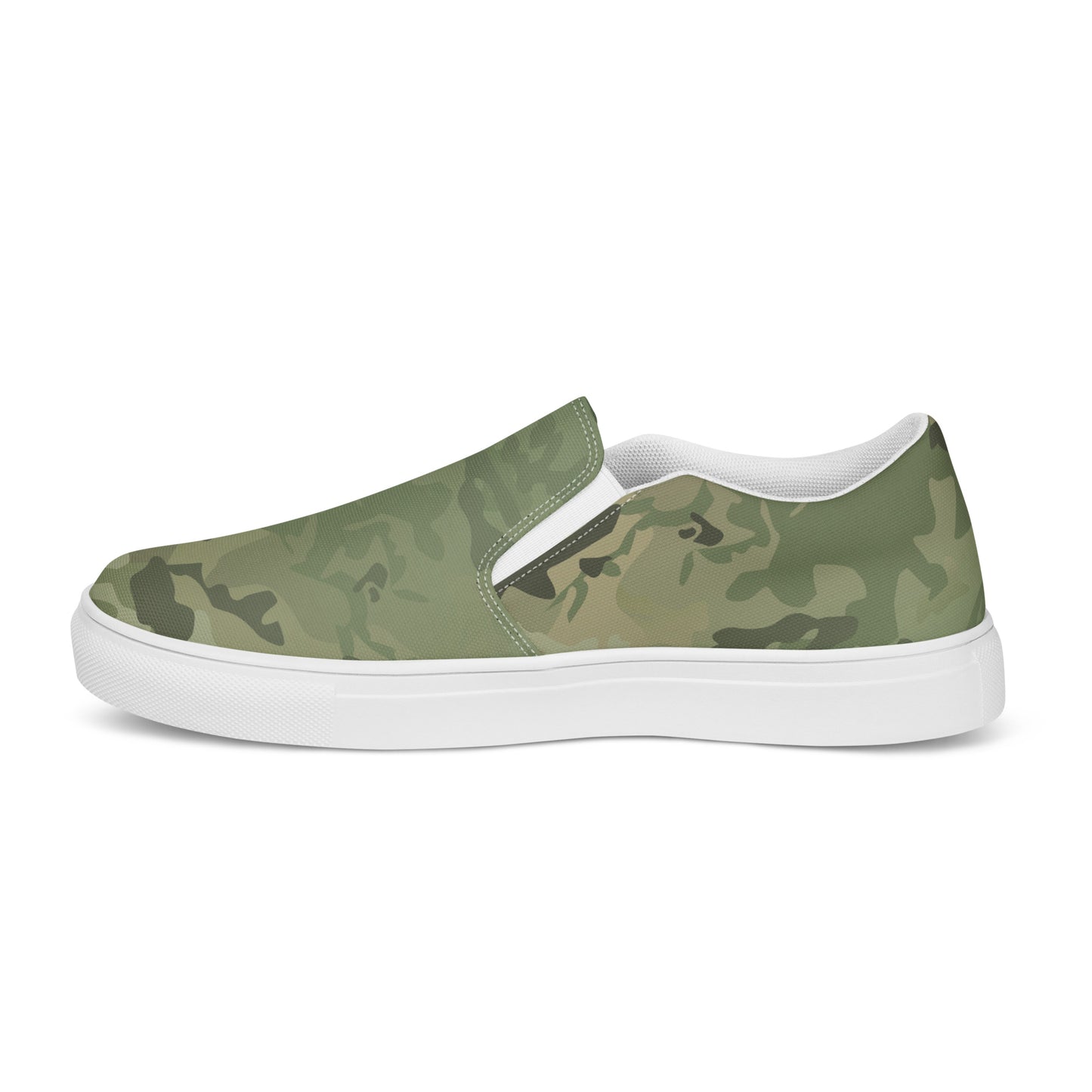 Epic_Camo Green_Camouflage_Women’s Slip-on Canvas Shoes