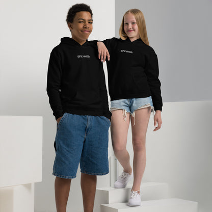 Epic Whizz® LOGO_Embroidery_Youth Heavy Blend Hoodie