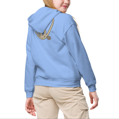 Epic Whizz® LOGO_Embroidery_Youth Heavy Blend Hoodie