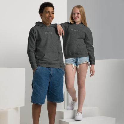 Epic Whizz® LOGO_Embroidery_Youth Heavy Blend Hoodie
