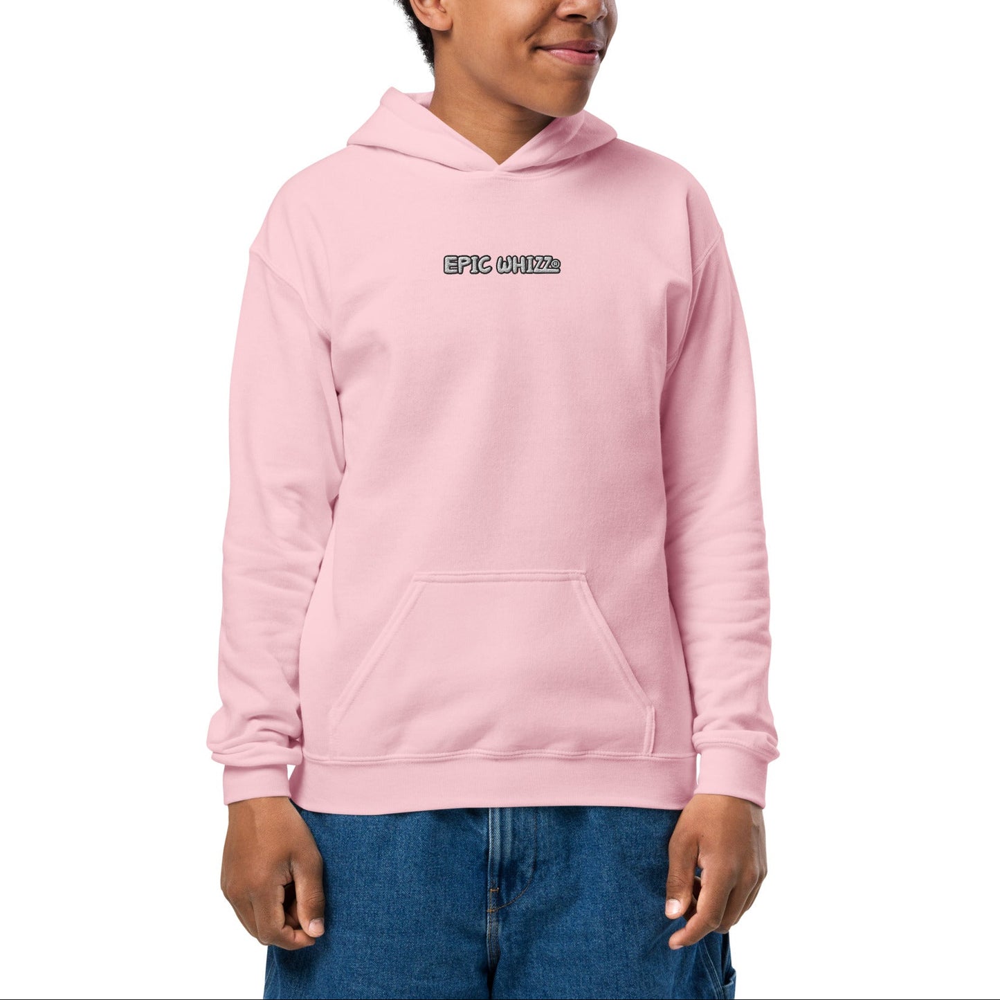 Epic Whizz® LOGO_Embroidery_Youth Heavy Blend Hoodie