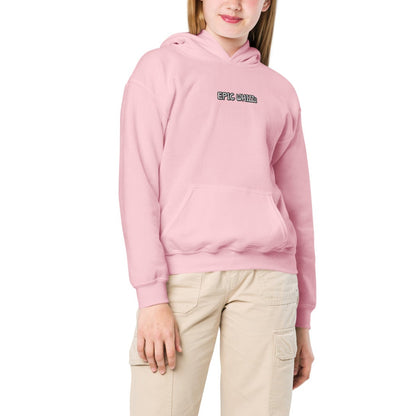 Epic Whizz® LOGO_Embroidery_Youth Heavy Blend Hoodie