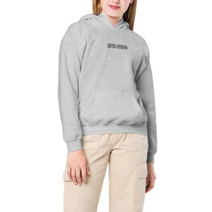 Epic Whizz® LOGO_Embroidery_Youth Heavy Blend Hoodie
