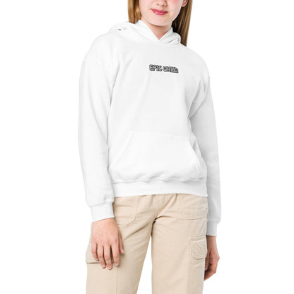 Epic Whizz® LOGO_Embroidery_Youth Heavy Blend Hoodie