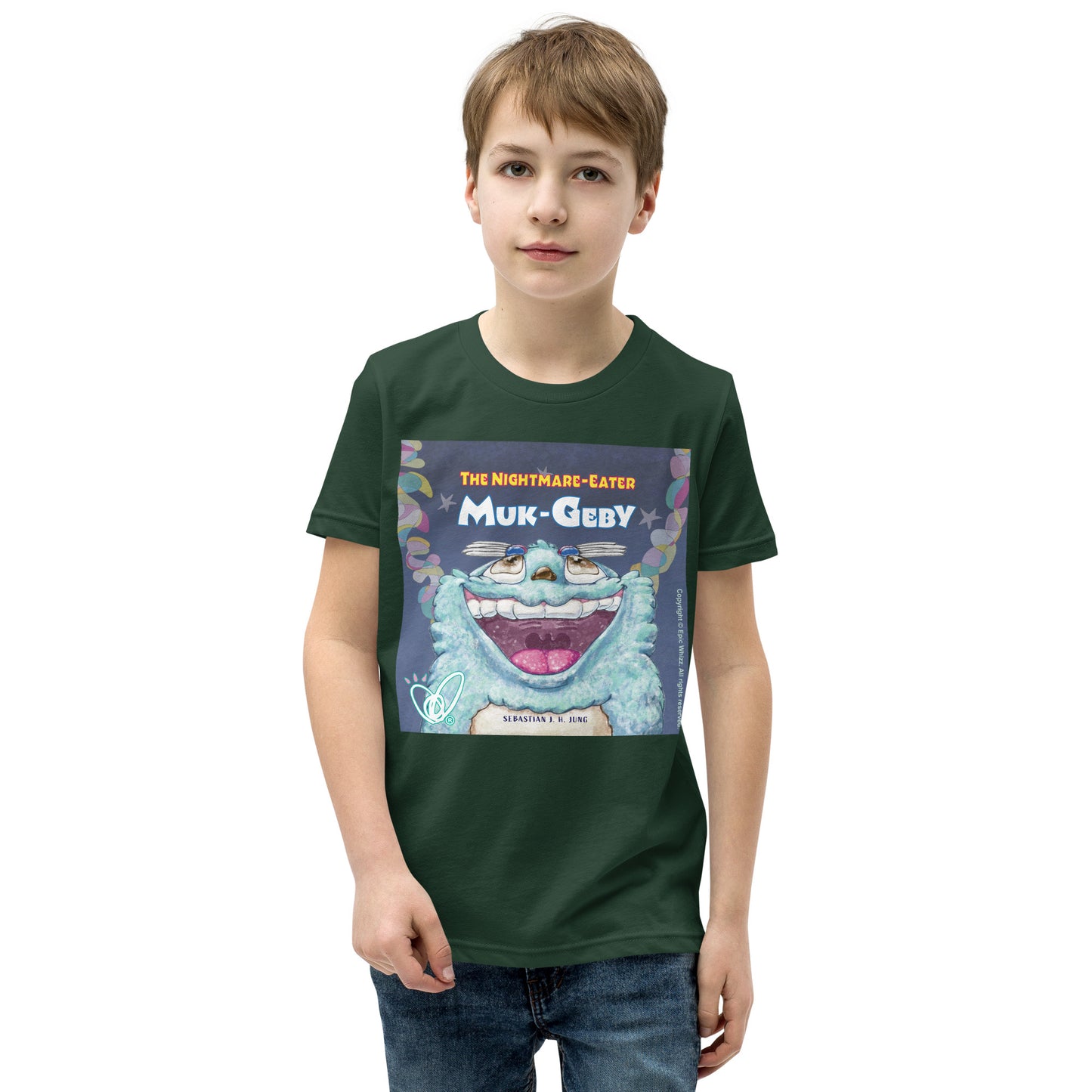 Muk-Geby_The Nightmare-Eater_Youth Short Sleeve T-Shirt