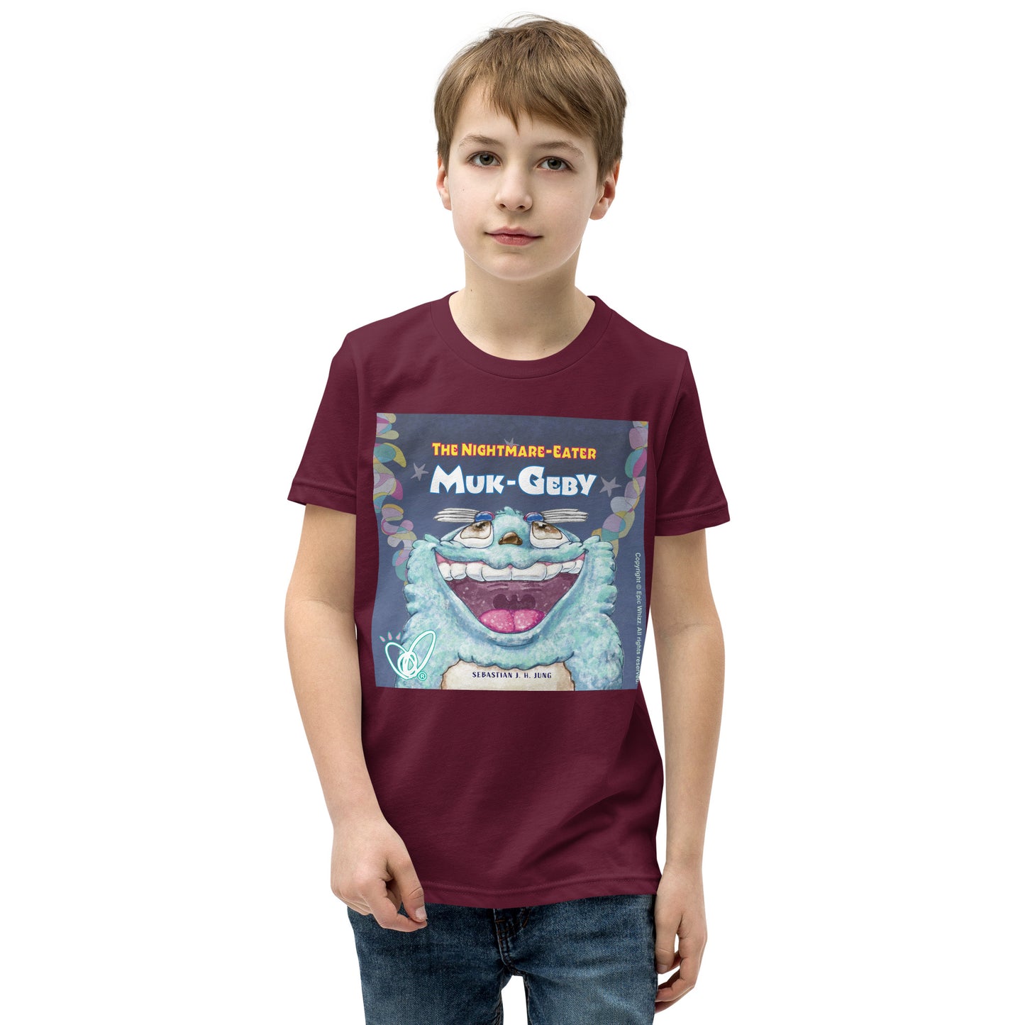 Muk-Geby_The Nightmare-Eater_Youth Short Sleeve T-Shirt